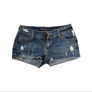 Demin shorts,size 9